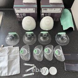 2 Elvie EP01 Wearable Breast Pumps