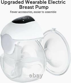 360556 Momcozy Electric Wearable Breast Pump M1 9 Suction Levels 3 Modes LCD