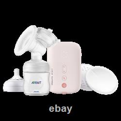 AVENT Single Electric Breast Pump Quicker Milk Flow BPA Free SCF395/11