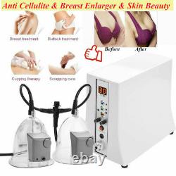 Anti-Cellulite Breast Vacuum Pump Cup Enlarger Enhancer Electric Massager ZR