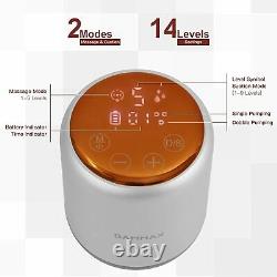 BAMMAX Double Electric Breast Pump Massage Mode LED Smart Touch Screen FI CabL