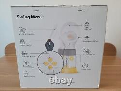 BNIB UNOPENED Medela Swing Maxi Double Electric Breast Pump White/Yellow