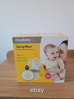 BNIB UNOPENED Medela Swing Maxi Double Electric Breast Pump White/Yellow