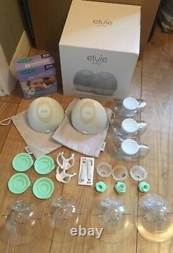 Boxed Elvie Double Breast Pump With Accessories