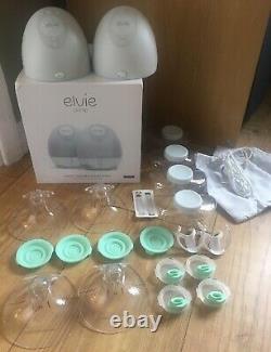 Boxed Elvie Double Breast Pump With Assessories Hardly Used