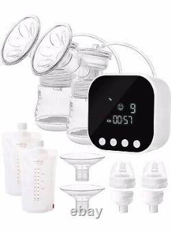 Double Electric Breast Pump Portable Strong Suction