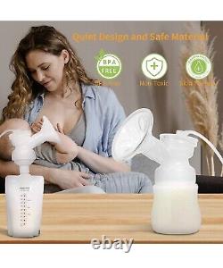 Double Electric Breast Pump Portable Strong Suction