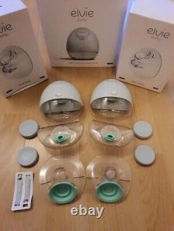 Elvie Pump Double Electric Breast Pumps ALL accessories included