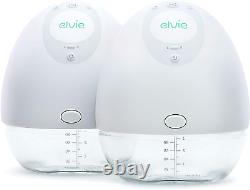 Elvie Pump Double Silent Wearable Breast Pump With App Electric Hands-Free Por