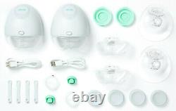 Elvie Pump EP01 2 Double Silent Wearable Bluetooth Electric Breast Pump with App