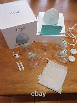 Elvie Silent Wearable Single Electric Breast Pump + Extras