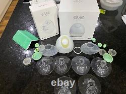 Elvie Silent Wearable Single Electric Breast Pump and 8 shields