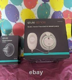 Elvie Wearable Single Electric Breast Pump & 2 Pack Nipple Cushions FREE P/P