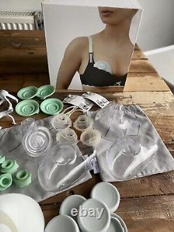 Elvie double electric breast pump with accessories