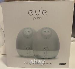 Elvie electric double breast pump, 21mm Shields plus Lansinoh Bags & Pads