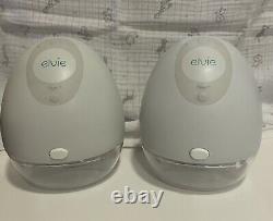 Elvie electric double breast pump, 21mm Shields plus Lansinoh Bags & Pads