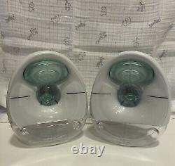 Elvie electric double breast pump, 21mm Shields plus Lansinoh Bags & Pads