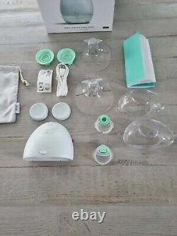 Elvie nearly new single electric breast pump with extras