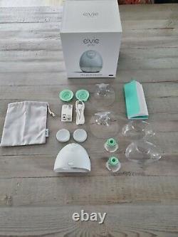 Elvie nearly new single electric breast pump with extras
