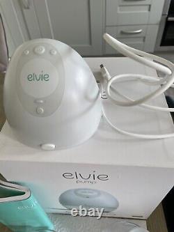 Elvie silent wearable single electric breast pump with Elvie Catch and 5 Bottles