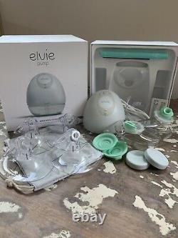 Elvie single breast pump electric wearable, lightly used