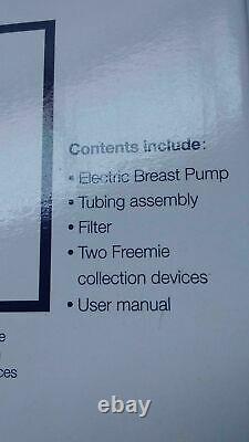 Freemie Freedom Double Electric Hands Free and Concealable Breast Pump White