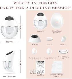 Hands-Free S88 Simulates Baby's Natural Sucking Action Breast Pump 3modes, 9level