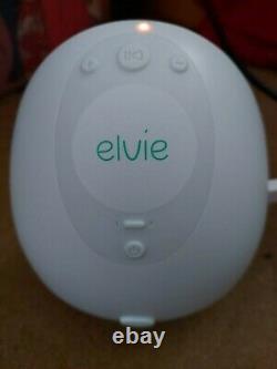 (Hardly used) Elvie breast pump in original box + extra set of breast shields