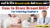 How To Store Breast Milk Safely After Pumping Dr Sandip Gupta