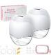 Jheppbay Double Electric Breast Pump- Discreet Hands Free Wearable Breast Pump