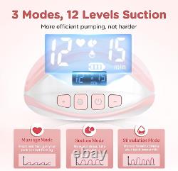 Jheppbay Double Electric Breast Pump Discreet Wearable Breast Pump Electrical