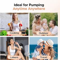 Jheppbay Double Electric Breast Pumps 12 Levels & 3 Modes Wearable Breast Pump