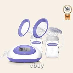 Lansinoh Breast Pump 2-in-1 Double Electric Breast Pump Breastfeeding Milk Breas