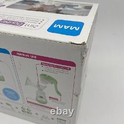 MAM 2-in-1 Double Electric Breast Pump White/Green Damaged Box See Pictures