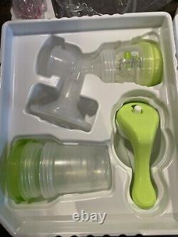 MAM 2 in 1 Electric Single Breast Pump+ 4 Bottles and Teat