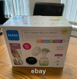 MAM 2-in-1 Single Electric Breast Pump Flexible Use Electric & Manual Breast