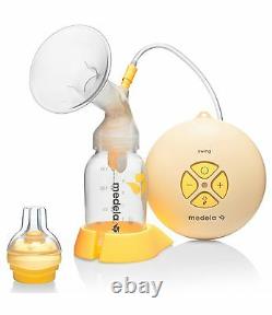 MEDELA SWING Electric Breast Pump with Calma Solitaire Baby Teat NEW + WARRANTY