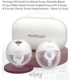 MOMCOZY M5 Wearable Breast Pumps X 2 NEW IN SEALED BOX