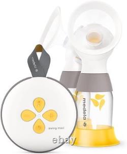 Medela Double Electric Breast Pump Swing Maxi USB-chargeable, Yellow