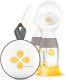 Medela Double Electric Breast Pump Swing Maxi Usb-chargeable, Yellow & Clear