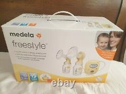 Medela Freestyle Double Electric Breast Pump + Breast feeding bundle RRP £350