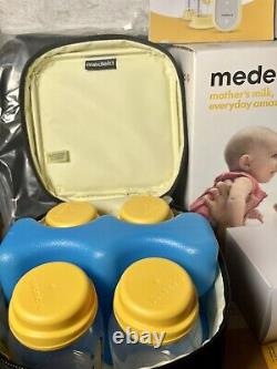 Medela Freestyle Flex Double Electric Breast Pump Yellow opened box. New