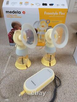 Medela Freestyle Flex Double Electric Breast Pump lightly used with extras
