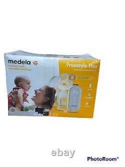 Medela Freestyle Flex Electric Breast Pump, Portable Rechargeable, Yellow, USED