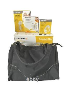 Medela Freestyle FlexT2Phase Double Electric Breast Pump&Carrybags & Accessories