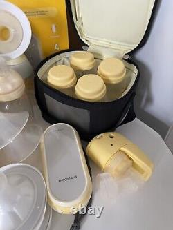 Medela Freestyle FlexT2Phase Double Electric Breast Pump&Carrybags & Accessories