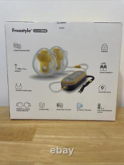 Medela Freestyle Hands-Free Wearable Portable Discreet Double Breast Pump Sealed