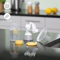 Medela Solo Single Electric Breast Pump, USB-chargeable, White & Yellow