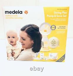 Medela Swing Flex Pump And Save Electric Single Breast Pump Extra Value Set New