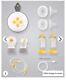 Medela Swing Maxi Double Electric Breast Pump White/yellow (101041621)